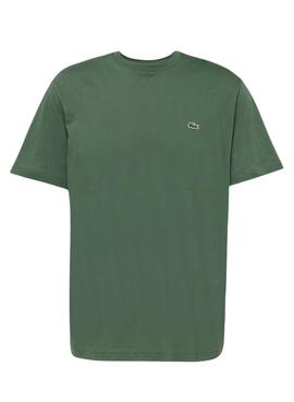 T-Shirt Lacoste Logo Tee Grün Herren Damen