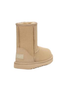 Stiefelettes UGG Classic II Senfbeige für Mädchen