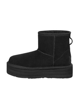 Stiefelettes UGG Classic Mini Platform Schwarz für Mädchen