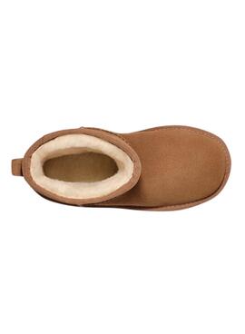 Stiefelettes UGG Classic Mini Platform Braun für Mädchen