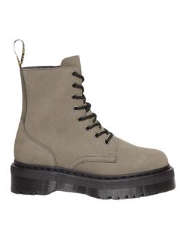 Stiefelettes Dr Martens Jadon Nickel Grau für Damen