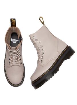 Stiefelettes Dr Martens Jadon III Vintage Beige Damen