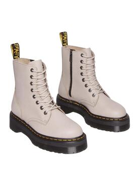 Stiefelettes Dr Martens Jadon III Vintage Beige Damen