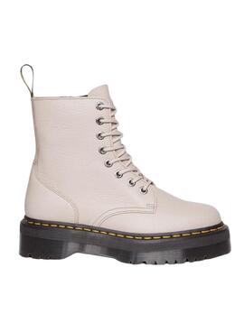 Stiefelettes Dr Martens Jadon III Vintage Beige Damen