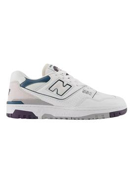 Sneakers New Balance BB550 Weiss Grün Damen