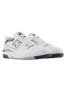 Sneakers New Balance BB550 Weiss Grün Damen