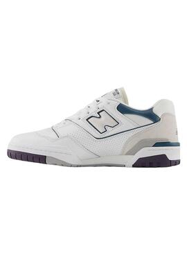 Sneakers New Balance BB550 Weiss Grün Damen