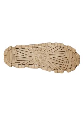 Stiefelettes UGG Classic Brellah Mini Beige für Damen