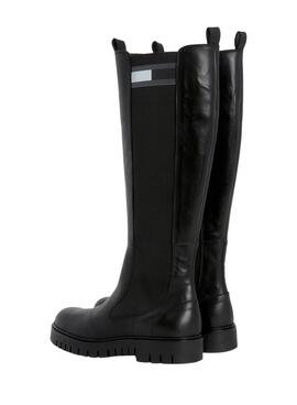 Stiefelettes Tommy Hilfiger High Schaft Schwarz für Damen