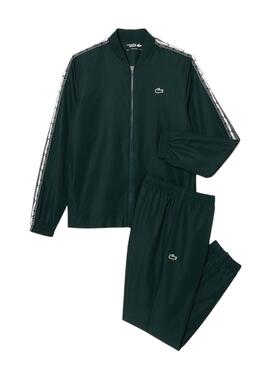 Trainingsanzug Lacoste Tennis Grün für Herren