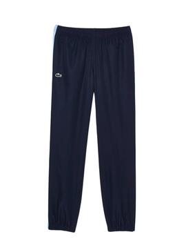 Trainingsanzug Lacoste Tennis Farbe Block Marineblau Herren