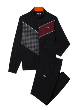 Trainingsanzug Lacoste SportAnzug Schwarz für Herren