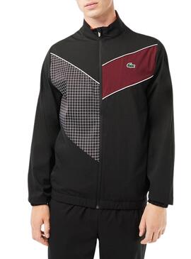 Trainingsanzug Lacoste SportAnzug Schwarz für Herren