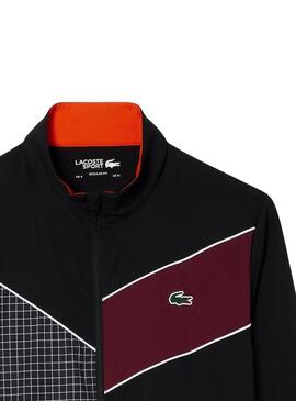 Trainingsanzug Lacoste SportAnzug Schwarz für Herren