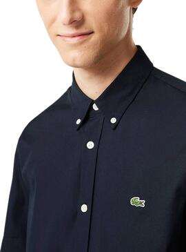 Hemd Lacoste Casual Regular fit Marineblau Herren