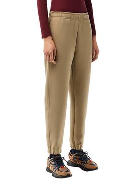 Hose Lacoste Sport Jogger Braun Damen