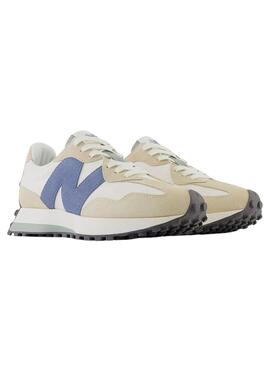 Sneakers New Balance WS327 Beige Blau Herren