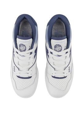 Sneakers New Balance BB550 Weiss Blau Damen