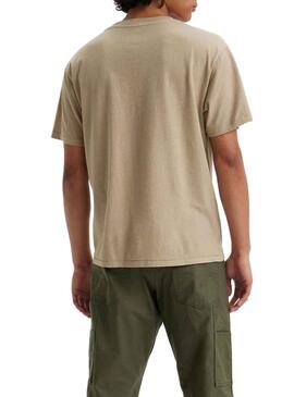 T-Shirt Levis Red Tab Vintage Beige für Herren