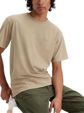T-Shirt Levis Red Tab Vintage Beige für Herren