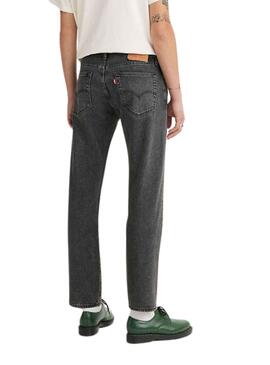 Hose Jeans Levis 501 Crop Grau Herren