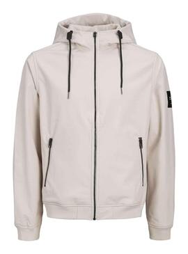 Jacke Jack & Jones Softshell Beige Herren