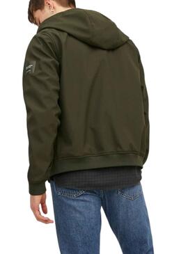 Jacke Jack & Jones Softshell Grün Herren
