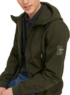 Jacke Jack & Jones Softshell Grün Herren