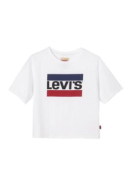 T-Shirt Levis Bacio Weiss Mädchen