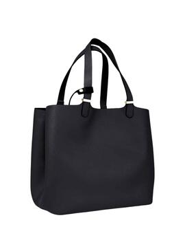 Tasche Pieces Kopa Shopper Schwarz für Damen