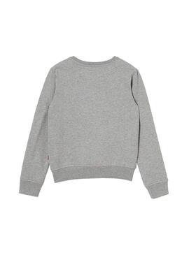 Sweatshirt Levis Billie Sequins Grau Mädchen