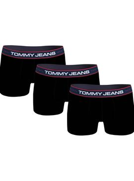 Pack 3 Boxershorts Tommy Hilfiger Trunk Schwarz Herren