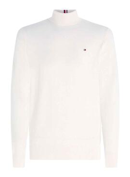 Pullover Tommy Hilfiger Pima Cashmere Weiss Herren