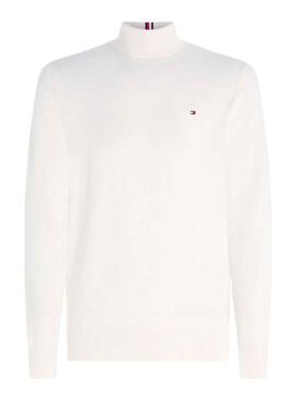 Pullover Tommy Hilfiger Pima Cashmere Weiss Herren