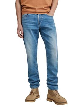 Hose Jeans G-Star 3301 Regular Blau Herren