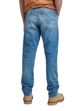 Hose Jeans G-Star 3301 Regular Blau Herren