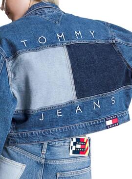Jacke Denim Tommy Hilfiger Claire Blau Damen