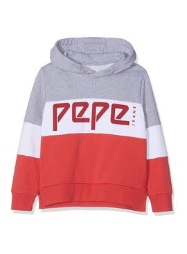 Sweatshirt Pepe Jeans Bridget Rot Mädchen