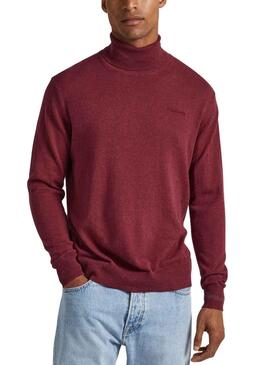 Pullover Pepe Jeans Andre Schildkröte Rot für Herren