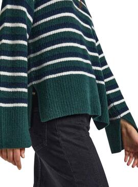 Pullover Pepe Jeans Ellison Grün für Damen