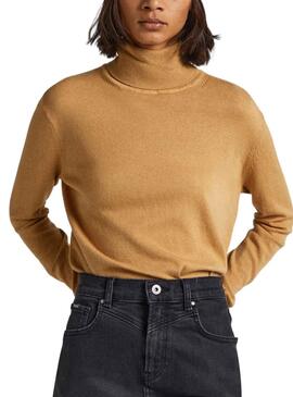 Pullover Pepe Jeans Donna Beige für Damen