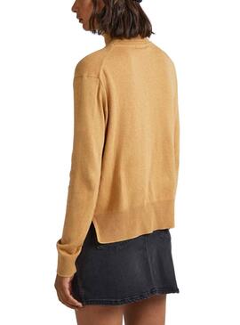 Pullover Pepe Jeans Donna Beige für Damen