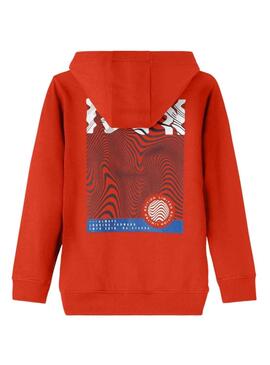 Sweatshirt Name It Nifreddi Rot für Junge