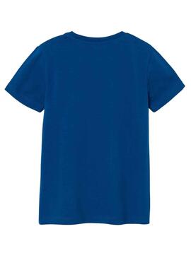 T-Shirt Name It Nadiza Blau für Junge