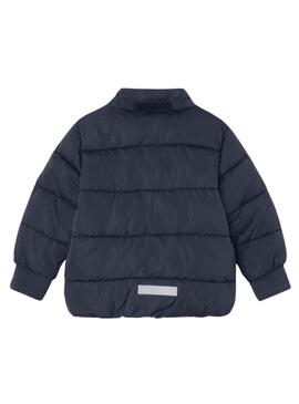 Jacke Name It Musik Puffer Marineblau Junge