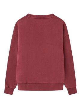 Sweatshirt Pepe Jeans Salome Burgudy Rot Mädchen