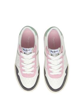 Sneakers Pepe Jeans Kenton Cool Weiss Mädchen