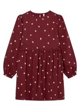 Kleid Pepe Jeans Soleil Bordeaux für Mädchen