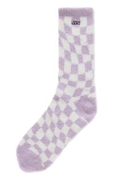 Socken Vans Gemütlich Crew Violett für Damen