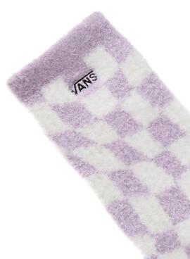 Socken Vans Gemütlich Crew Violett für Damen